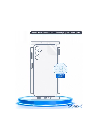 Samsung Galaxy A14 5g Uyumlu Fullbody Arka Kaplama Hidrojel Koruyucu Film 63504015