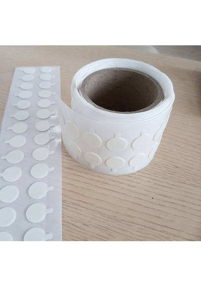 Dıe Cut 15 MM Dairesel Kulakçıklı Bant 1000 Adet