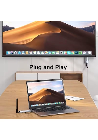 Kablosuz Hdmı Verici Ve Alıcı Kiti - Uydudan Projeksiyona 150 Metre Menzil 1080p 60hz Notebook&apos Dan Tv&apos Ye Görüntü Aktarımı Hd-tx-rx Tak-çalıştır Çoklu Cihaz Desteği - G146 Hdmı