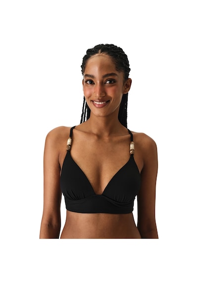 Penti Siyah Montana Push Up Destekli Bralet Bikini Üstü