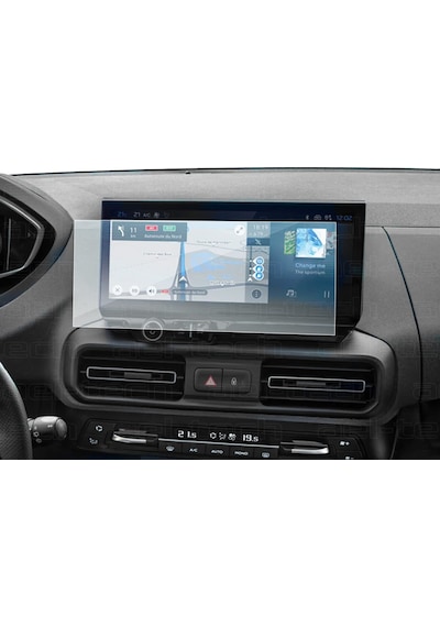 Peugeot Berlingo 2024-2025 Uyumlu 10 İnç Navigasyon 9h Nano Ekran Koruyucu