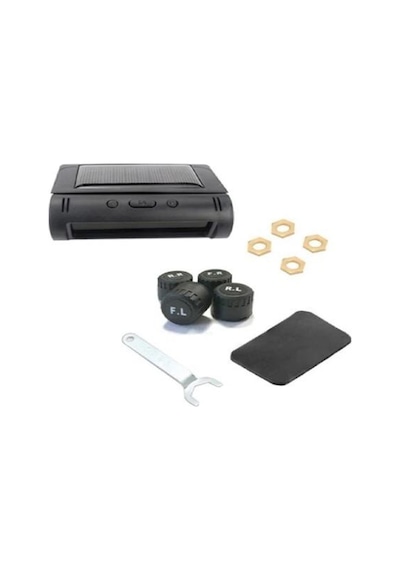 Xetec Tpms External Ekranlı Kablosuz Dahili Pilli Ve Güneş Enerjili Lastik Basınç Sensörü 9"