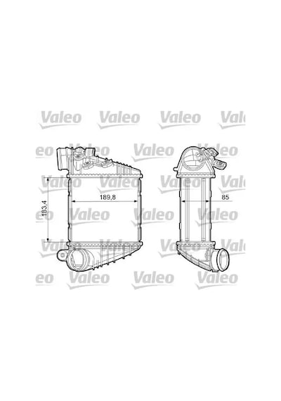 Valeo 817205 Turbo Radyatoru 1j0145803c 1j0145803g 1j0145805b