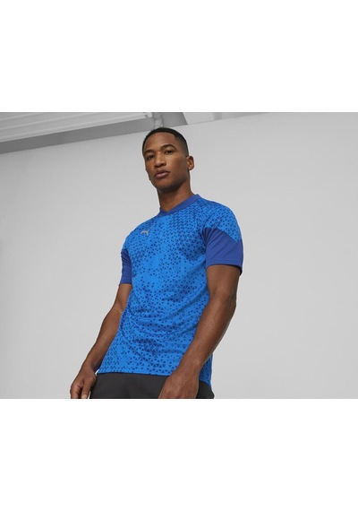 Puma Teamcup Training Jersey Erkek Futbol Tişörtü 65798402 Mavi 001