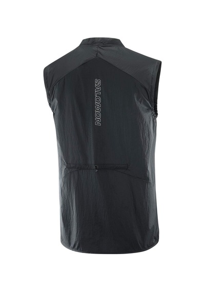 Salomon Salomon Sense Aero Wind Vest Kadın Siyah Koşu Rüzgarlığı 27180 Siyah