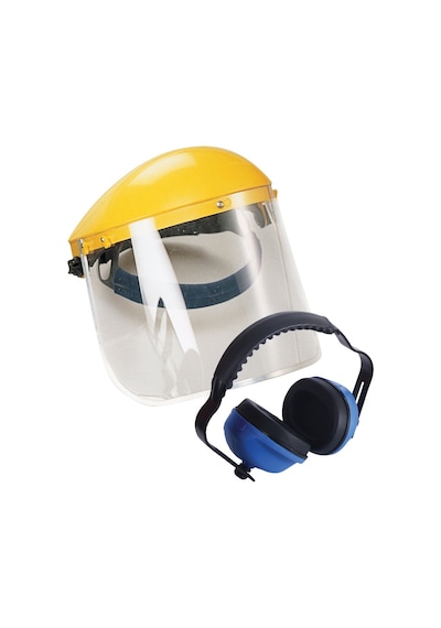 Max Safety Yüz Koruyucu Siperlik Ve Kulaklık Seti 25 Db 8"x12" Maxsebb913-004
