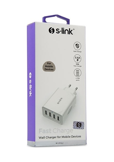 S-Link Swapp SW-C1110X 18 W USB + Type C- Lightning  Hızlı Şarj Cihazı