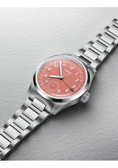 Oris Big Crown Pointer Date Calibre 403 40 Mm Otomatik Saat 01 40 Pembe 30393794