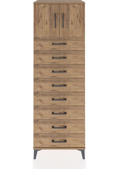 Hyperion Dolap Tek Raflı 8 Çekmeceli 2 Kapaklı 60x44x182 Çam-çam Atlas Çam Hyperion Dolap Tek Raflı 8 Çekmeceli 2 Kapaklı 60x44x182 Çam-çam Atlas Çam