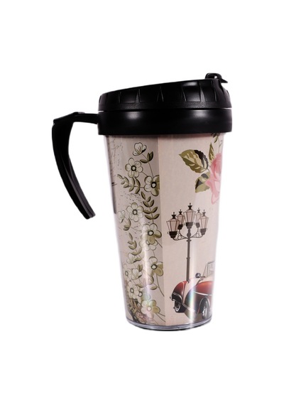 Herevin 161449-805 Kulplu Coffee Mug 500 Ml Çok Renkli
