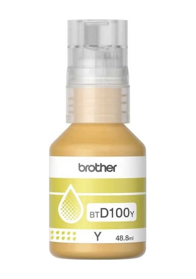 Brother Btd100y  Ultra Yüksek Verimli Sarı Mürekkep Great Toner
