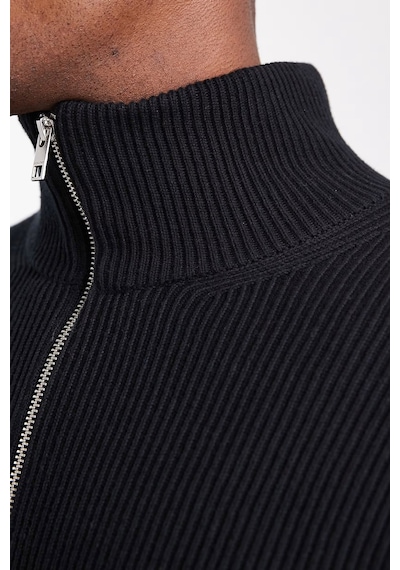 Jack & Jones Premium Regular Fit Yarım Femruarlı Dik Yaka Kazak Erkek Kazak 12301708 Siyah Jack & Jones Premium Regular Fit Yarım Femruarlı Dik Yaka Kazak Erkek Kazak 12301708 Siyah