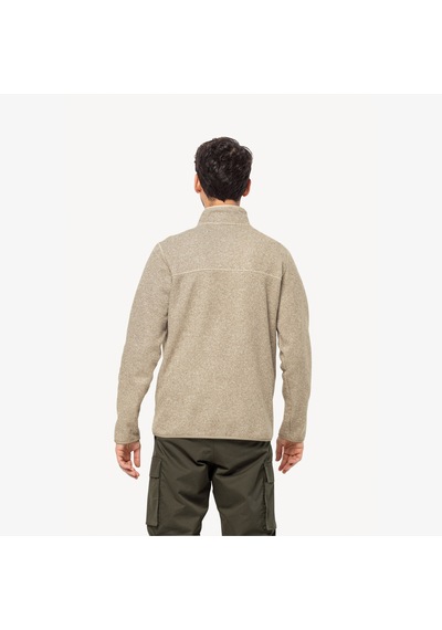 Jack Wolfskın Jack Wolfskin Tannenspur Erkek Bej Polar Ceket 1711131 Bej