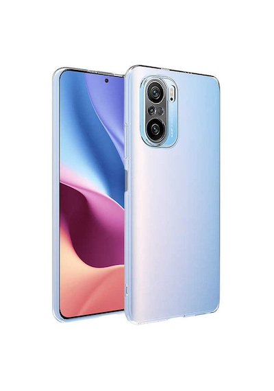 Xiaomi Mi 11i Kılıf Zore Süper Silikon Kapak Renksiz