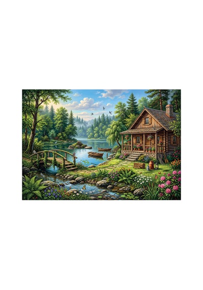 Anatolian 500 Parçalık Puzzle - Sabah Sakinliği 3649