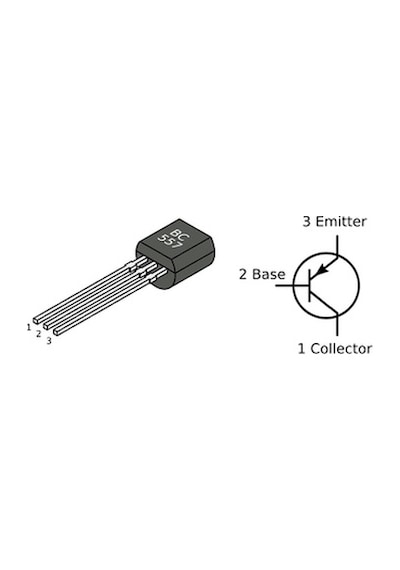 5 Adet Bc 557 Pnp Transistör