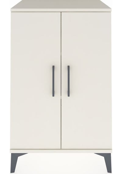 Hyperion Komodin Tek Raflı 2 Çekmeceli 2 Kapaklı 60x44x96 Aytaşı-aytaşı Aytası