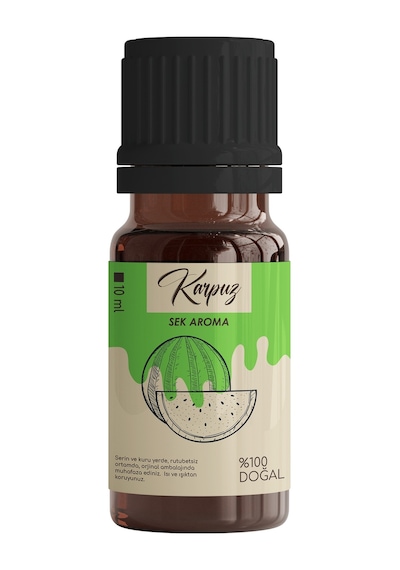 Sek Aroma Hazır Karışım Karpuz Kiti - Hazır Karşım Karpuz  Aroması 10 ML - 1 L Uyumlu