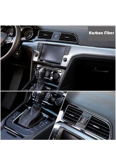 Carmind Karbon Torpido Şerit Fitil 5mt