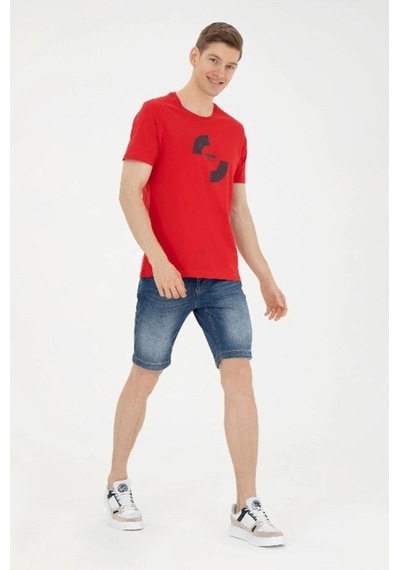 U.s. Polo Assn. Erkek T-shirt G081sz011-0-1824946 kırmızı