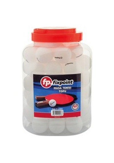 Fixpoint P-0483 Pinpon Topu Beyaz 60'lı