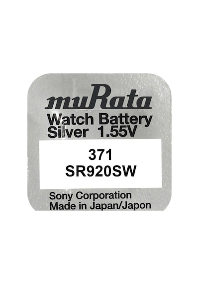 Murata Sr920sw 371 1 adet Japon Kol Saati Pili