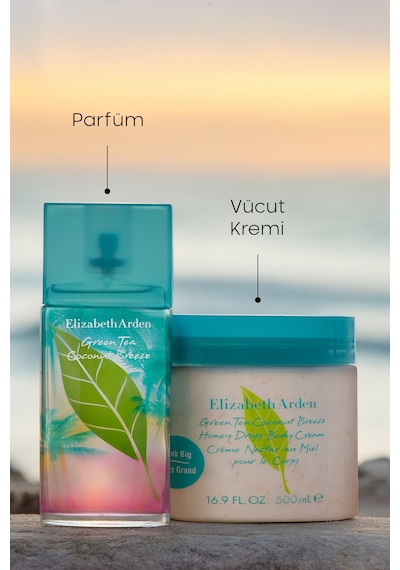 Elizabeth Arden Green Tea Coconut Breeze Honey Drops Hindistan Cevizli Yoğun Nemlendirici Vücut Kremi 500 ML
