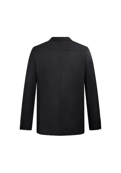 Hatemoğlu Siyah Comfort Fit Mono Yaka Klasik Ceket 34574 Siyah