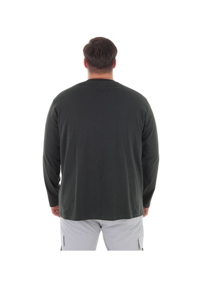 Erkek 115-155 Kilo Arası İçin Uygun Uzun Kol Bisiklet Yaka Mevsimlik Düz Renk İnce Sweatshirt Haki Erkek 115-155 Kilo Arası İçin Uygun Uzun Kol Bisiklet Yaka Mevsimlik Düz Renk İnce Sweatshirt Haki