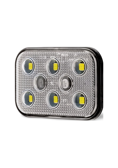 Sbdf6w 10v-30v Dikdörtgen Beyaz Led Lamba Off Road , Tekne , Karavan , Kamp