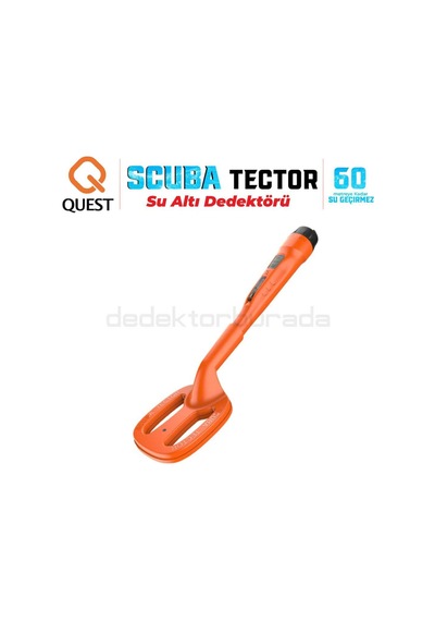 Scuba Tector Su Altı Dedektörü - Turuncu