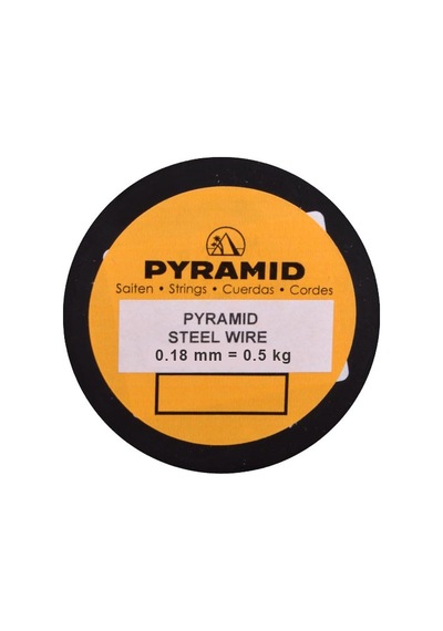 Pyramid 018 Bağlama Teli Makara Alman Çeliği Paslanmaz Parlak T