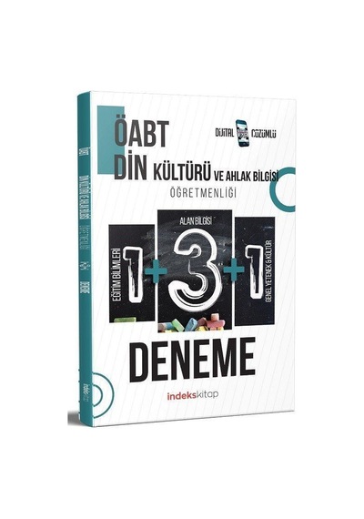 ÖABT Din Kültürü Öğretmenliği 5 Deneme Dijital Çözümlü / Kolektif