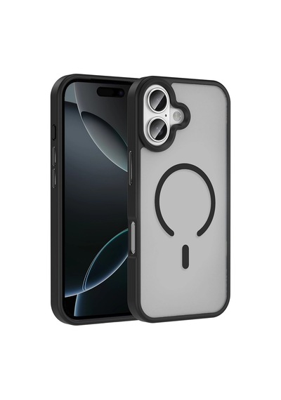 Apple Uyumlu iPad iPhone 17 Kılıf M-safe Şarj Özellikli Mat Arka Yüzey Zore Sio Kapak Çok Renkli