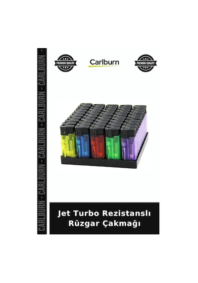 Özel Üretim Pratik Rüzgar Çakmağı - Jet Turbo Rezistanslı - Tekrar Doldurulabilir - Manyetolu
