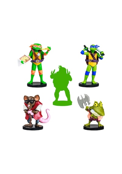 Pmı Nt2040 Ninja Turtles Toppeez 5li Figür Set Asorti