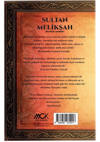 Sultan Melikşah & Doğunun Ve Batının Başbuğu / Mustafa Cankurt