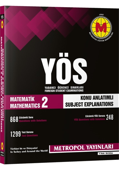 Yös Matematik-2 (Konu Anlatımlı-Örnek Çözümlü)