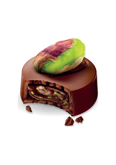 Konak Hanımefendi Antep Fıstık Parçacıklı Dolgulu Sütlü Çikolata 1 KG