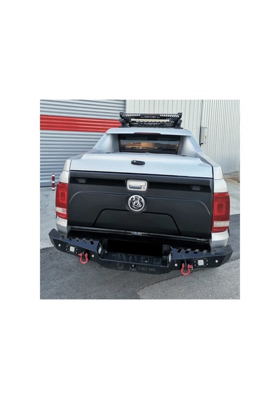 Volkswagen Amarok 2010-2016 Arka Bagaj Kapağı Kaplama Yazisiz Mat Siyah Arka Kapak Koruma