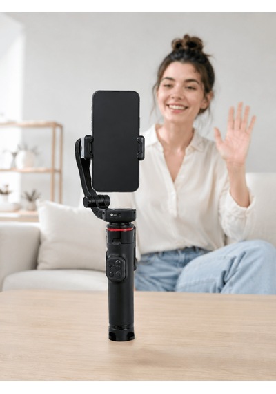 Gimbal Selfie Stick 360 Yüz Takibi Uczzpdc22gimbel-2 Diğer