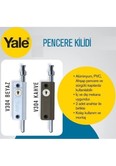 Kapı Pencere Emniyet Kilidi V304w