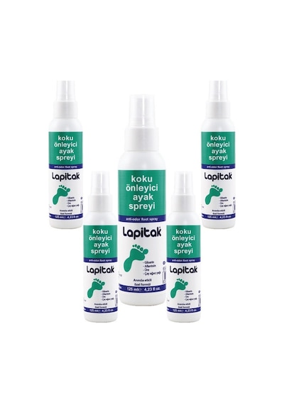 Lapitak Koku Önleyici Ayak Spreyi 5 x 125 ML