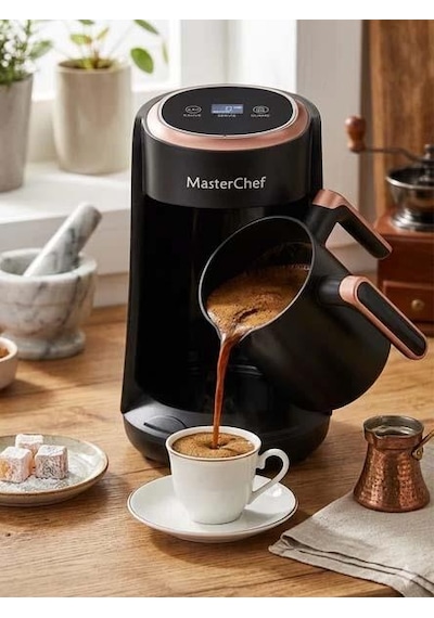 Altabi Master Chef Otomatik Türk Kahve Makinesi Siyah