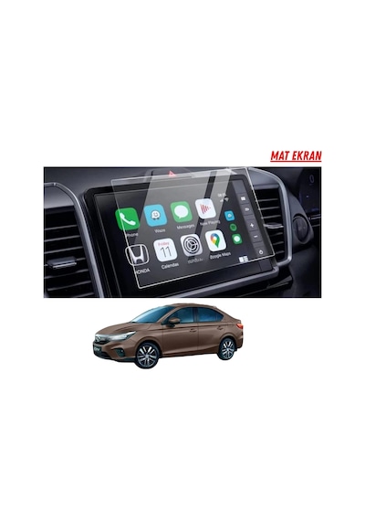 Honda City 2025 Navigasyon Ve Multimedya Uyumlu Mat Ekran Koruyucu