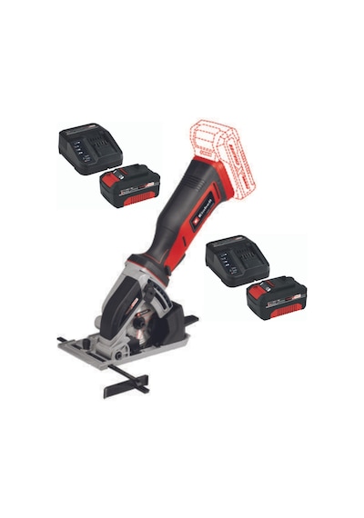 Einhell TE-CS 18/89 LI Akülü Mini Daire Testere + 4.0 Ah Akü 2 Adet