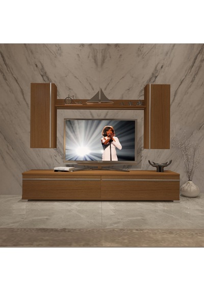 Decoraktiv Eko 5d Mdf Std Tv Ünitesi Tv Sehpası Ceviz