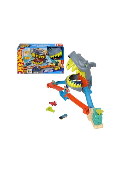 Hot Wheels® City Köpekbalığı Sahil Savaşı Oyun Seti JHL96