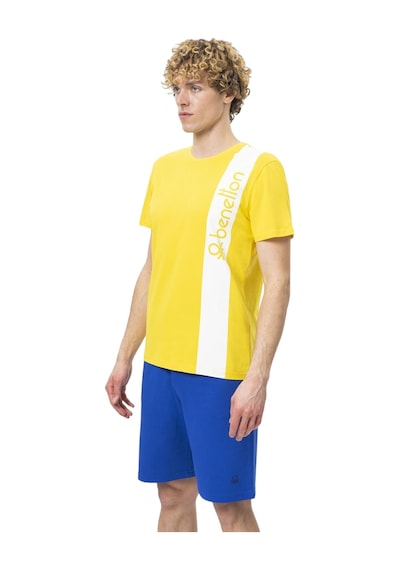United Colors Of Benetton Erkek T-shirt Ben.m20474 Sarı