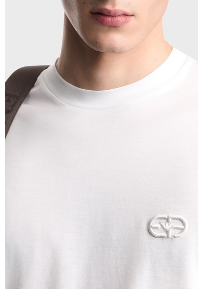Emporio Armani Erkek T Shirt Em004585 Af10017 U0003 Beyaz Beyaz